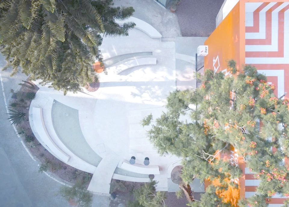 公园露骨料地坪工艺装饰应用